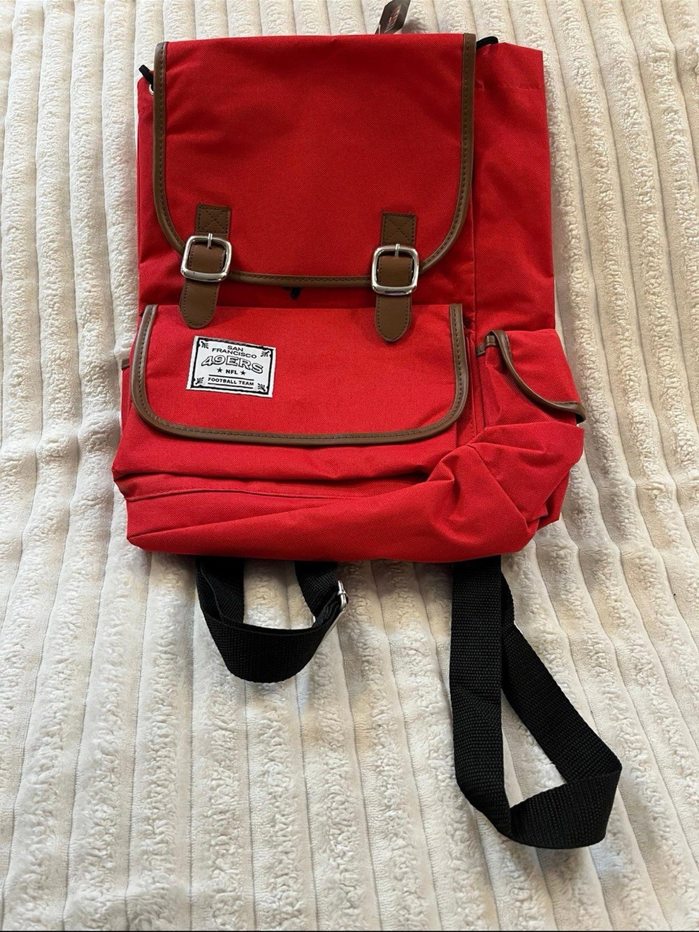 NFL San Francisco 49ers Backpack New with Tags Football Fan Gear